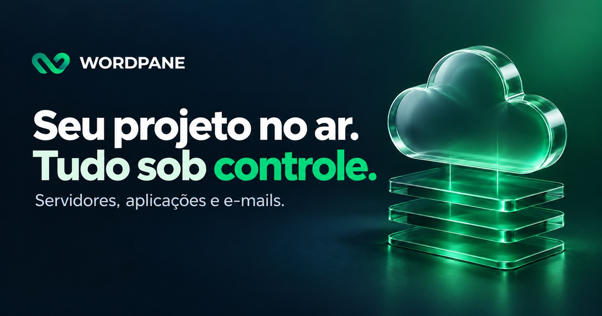 Capa WordPane Cloud: Suas ideias no ar. Tudo em um painel.